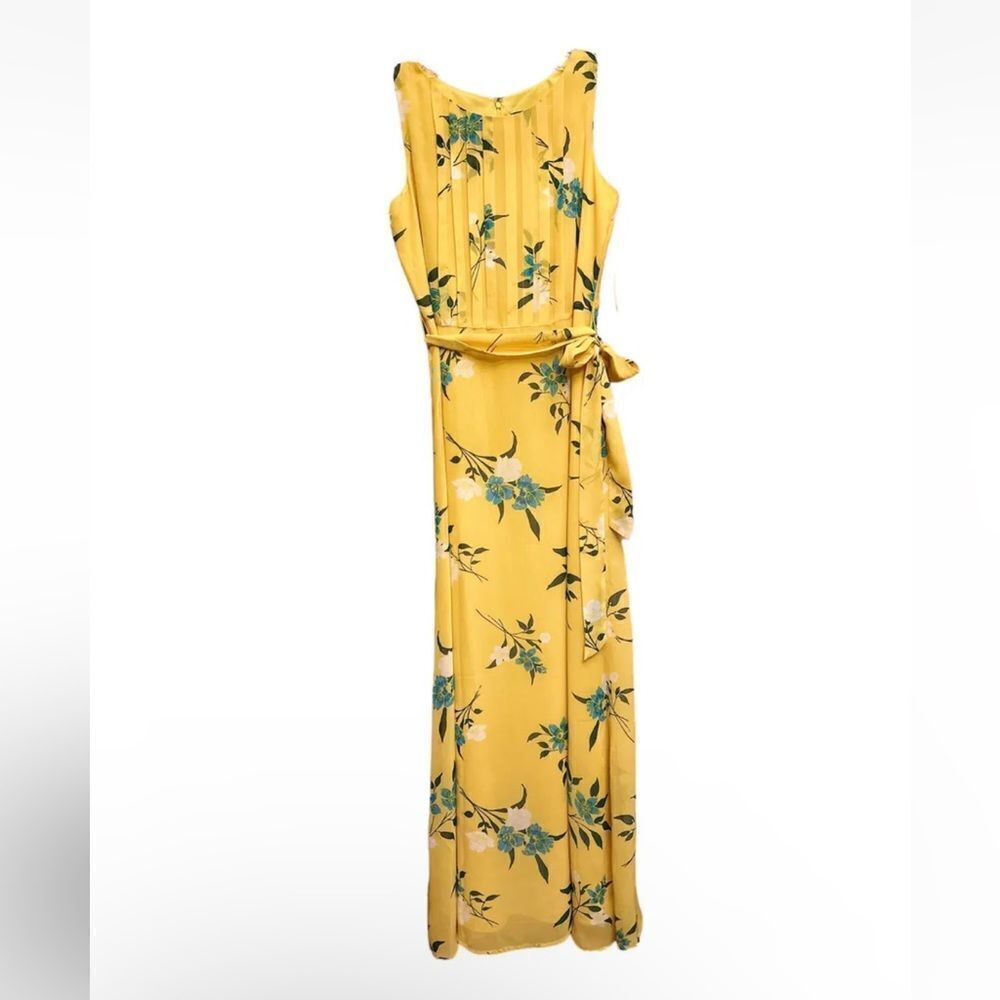 NWT Sharagano Sunlit Floral Maxi Dress